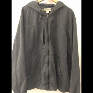 Duluth Trading Co Black Hooded Jacket
